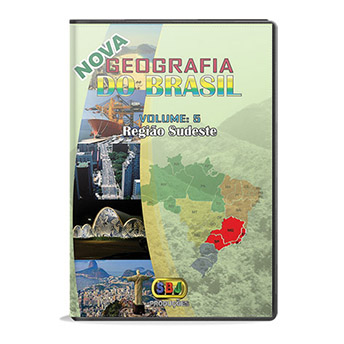 DVD Geografia do Brasil 5 - Regi�o Sudeste